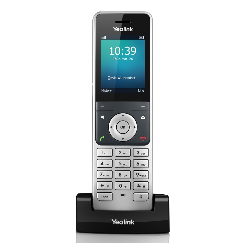 Yealink IP Phone Cordless DECT Handset - W56H - 2.4' without DECT Base — Buy in Cyprus with Fast Delivery