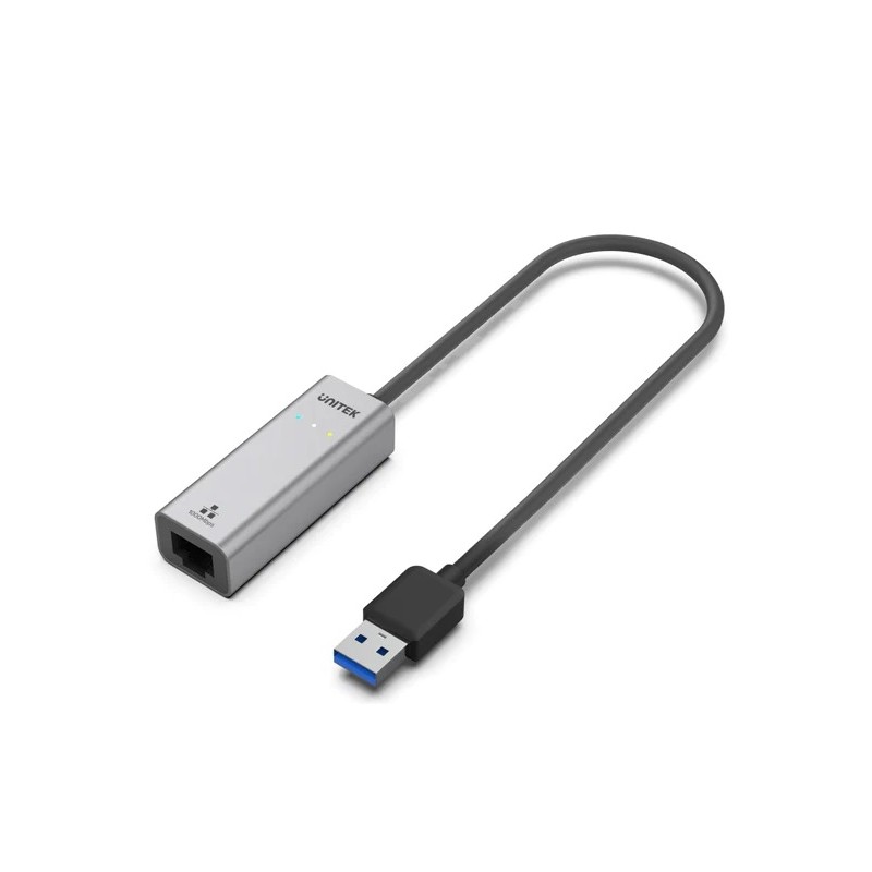 Unitek Converter USB-A to LAN Gigabit Ethernet Alum - Y-3464 - USB-A to LAN Gigabit Ethernet Alum