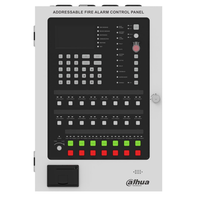 Dahua Addressable Fire Alarm Control Panel - HY-1025-AB - 2 Loops-508 Devices — Buy in Cyprus with Fast Delivery