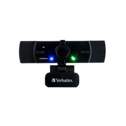 Verbatim Webcam - AWC-03 - 4K Autofocus Wide Angle with Dual Microphone — Buy in Cyprus with Fast Delivery