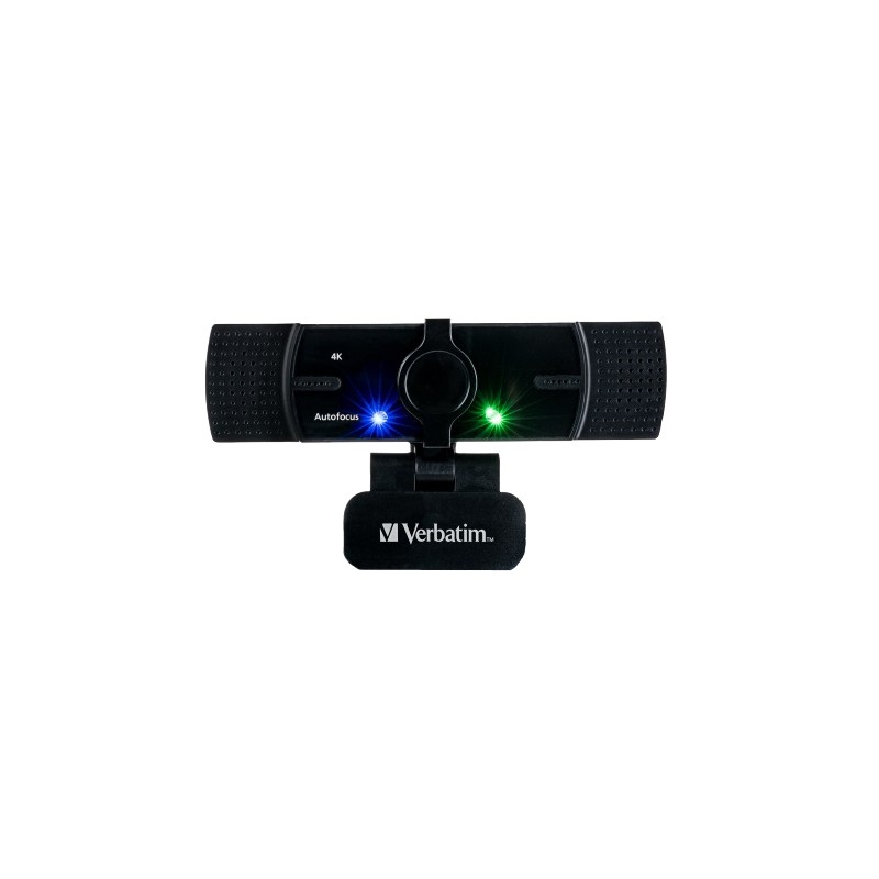 Verbatim Webcam - AWC-03 - 4K Autofocus Wide Angle with Dual Microphone — Buy in Cyprus with Fast Delivery