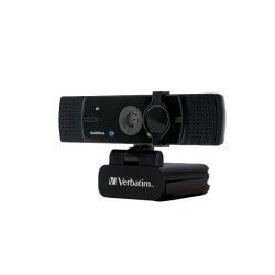 Verbatim Webcam - AWC-03 - 4K Autofocus Wide Angle with Dual Microphone — Buy in Cyprus with Fast Delivery