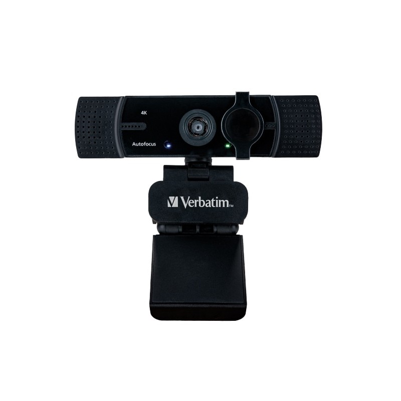 Verbatim Webcam - AWC-03 - 4K Autofocus Wide Angle with Dual Microphone — Buy in Cyprus with Fast Delivery