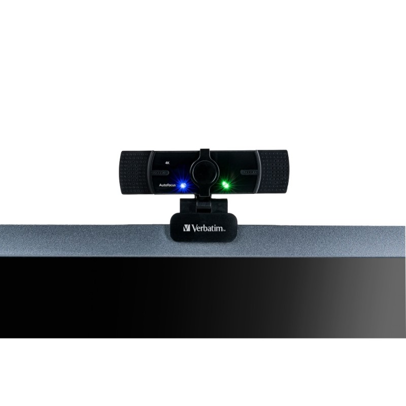Verbatim Webcam - AWC-03 - 4K Autofocus Wide Angle with Dual Microphone — Buy in Cyprus with Fast Delivery