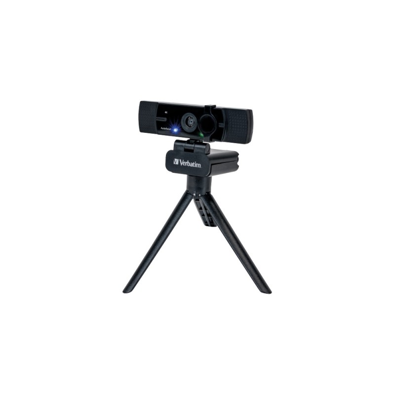 Verbatim Webcam - AWC-03 - 4K Autofocus Wide Angle with Dual Microphone — Buy in Cyprus with Fast Delivery