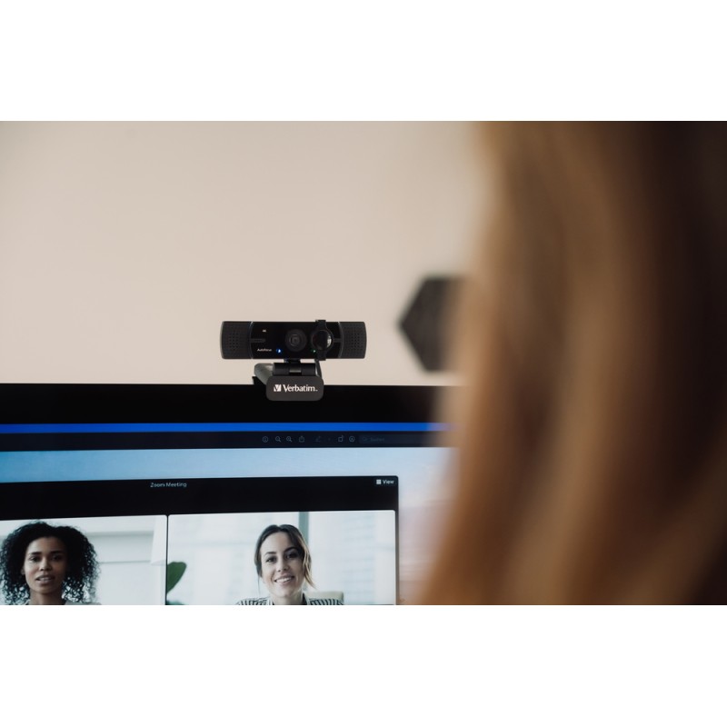 Verbatim Webcam - AWC-03 - 4K Autofocus Wide Angle with Dual Microphone — Buy in Cyprus with Fast Delivery