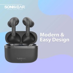 SonicGear EARPUMP TWS - 12 - ANC Sweatproof Earphones Black — Buy in Cyprus with Fast Delivery