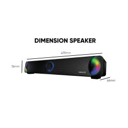 SonicGear SONICBAR - BT300 Pro - Portable BT FM RGB Soundbar — Buy in Cyprus with Fast Delivery
