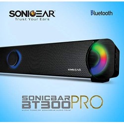 SonicGear SONICBAR - BT300 Pro - Portable BT FM RGB Soundbar — Buy in Cyprus with Fast Delivery