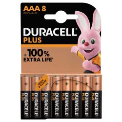 Duracell Alkaline Simply AAA 8pcs Batteries - AAA, 8pcs — Buy in Cyprus with Fast Delivery