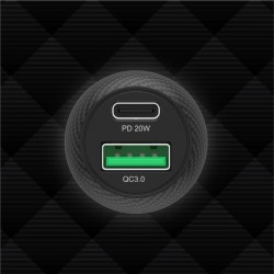 Unitek Charger for Car - P1400A - 38W USBC PD20W+USBA QC3.0 — Buy in Cyprus with Fast Delivery