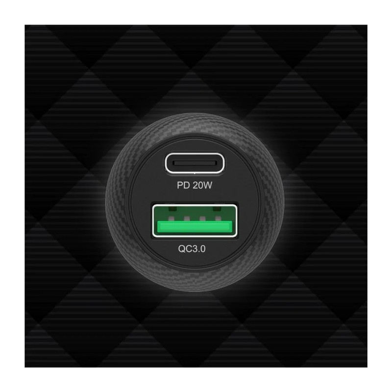 Unitek Charger for Car - P1400A - 38W USBC PD20W+USBA QC3.0 — Buy in Cyprus with Fast Delivery
