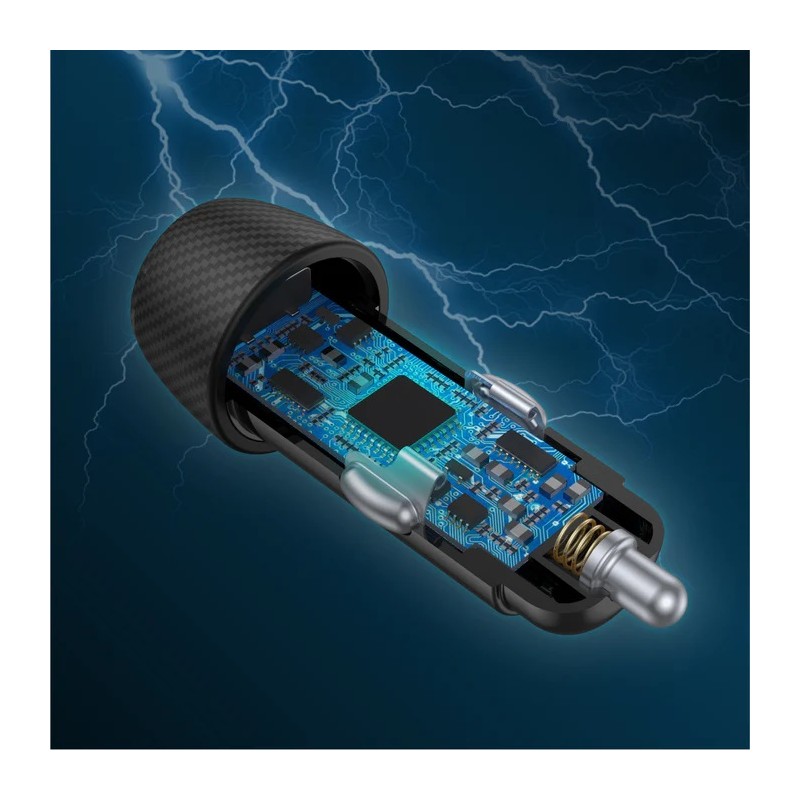 Unitek Charger for Car - P1400A - 38W USBC PD20W+USBA QC3.0 — Buy in Cyprus with Fast Delivery