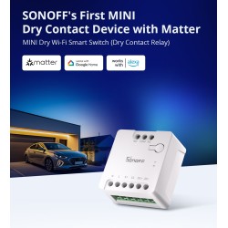Sonoff WiFi Smart Switch Dry Contact - MINI-D - WiFi Dry Contact — Buy in Cyprus with Fast Delivery