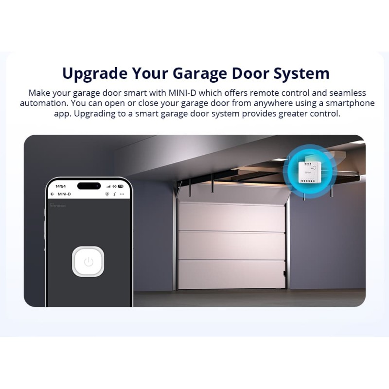 Sonoff WiFi Smart Switch Dry Contact - MINI-D - WiFi Dry Contact — Buy in Cyprus with Fast Delivery