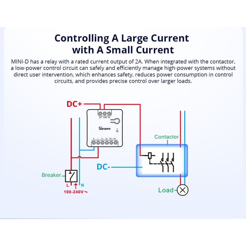 Sonoff WiFi Smart Switch Dry Contact - MINI-D - WiFi Dry Contact — Buy in Cyprus with Fast Delivery