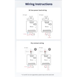 Sonoff WiFi Smart Switch Dry Contact - MINI-D - WiFi Dry Contact — Buy in Cyprus with Fast Delivery