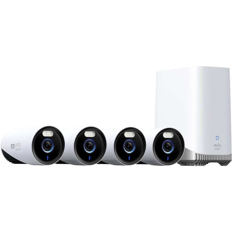 Anker Eufy Security Camera Kit - E330 - 4+1 Home Base — Buy in Cyprus with Fast Delivery