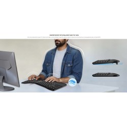 Genius Keyboard - KB-700 - Wired Ergonomic Palm Rest English — Buy in Cyprus with Fast Delivery