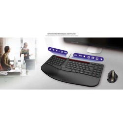 Genius Keyboard - KB-700 - Wired Ergonomic Palm Rest English — Buy in Cyprus with Fast Delivery