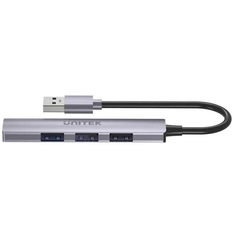 Unitek USB-A Hub - H1208A - 4port 3xUSB2.0 1xUSB3.0 — Buy in Cyprus with Fast Delivery