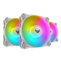 ASUS Gaming Fan ARGB Triple Kit with Controller - TF120 - White — Buy in Cyprus with Fast Delivery