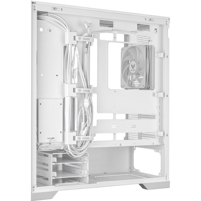 ASUS PC Case ATX Tempered Glass 4xARGB Fans TUF GAMING - GT302 - White — Buy in Cyprus with Fast Delivery