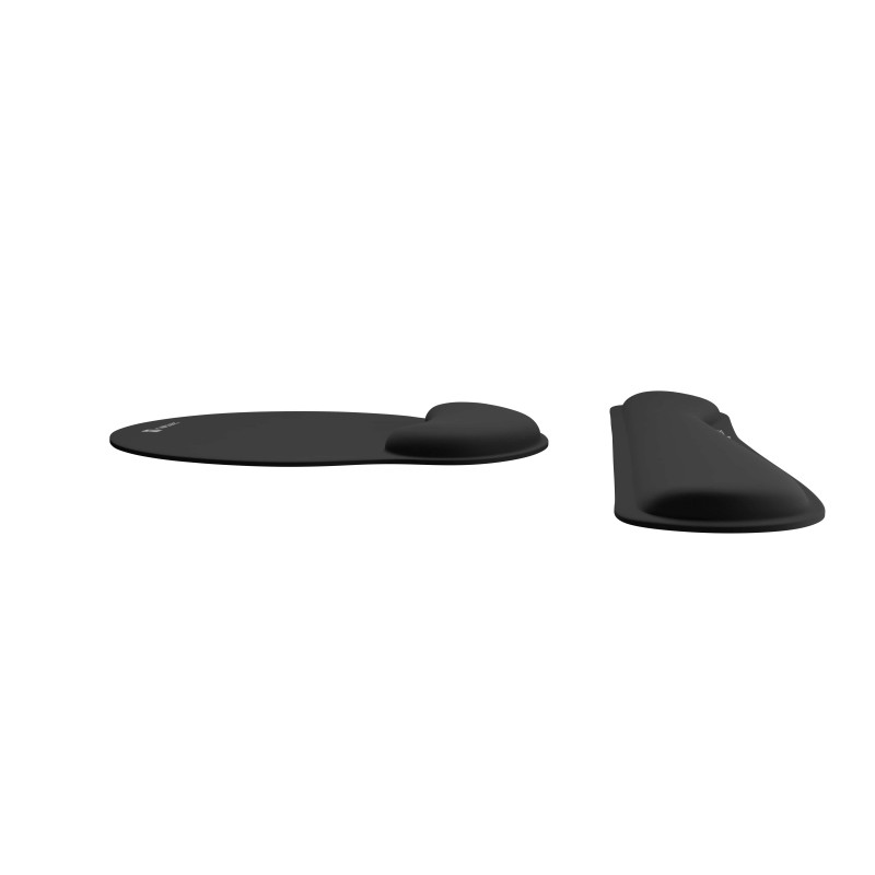 Natec Mousepad & Wrist Rest - CHIPMUNK2-IN-1 - 2in1 Ergonomic Foam Padding Black — Buy in Cyprus with Fast Delivery