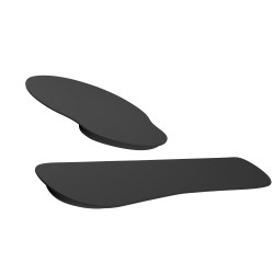 Natec Mousepad & Wrist Rest - CHIPMUNK2-IN-1 - 2in1 Ergonomic Foam Padding Black — Buy in Cyprus with Fast Delivery