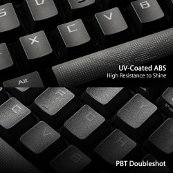 ASUS Gaming Keyboard Mechnanical Tri-Mode 2.4Ghz Bluetooth USB WristRest ROG STRIX SCOPE II 96 Wireless NXSW