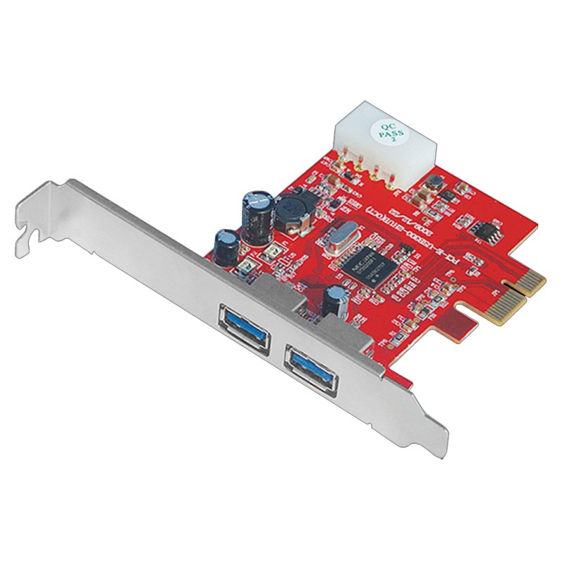 Unitek USB3.0 PCI Express Card - Y-7301 - 2 Port USB3.0 PCI Express Card — Buy in Cyprus with Fast Delivery