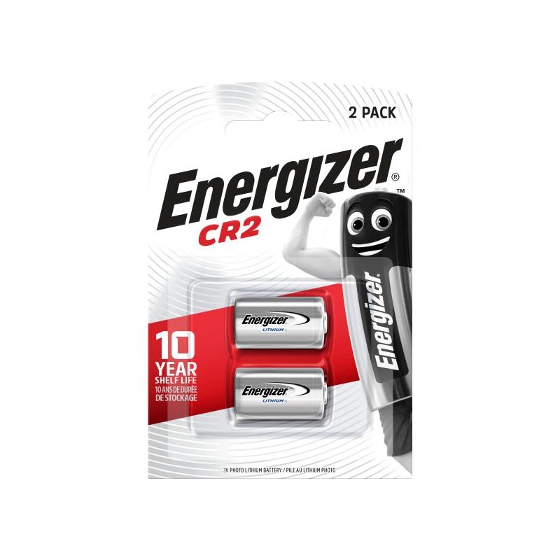 Energizer Lithium Batteries - CR2 - Lithium Batteries (2pcs) — Buy in Cyprus with Fast Delivery