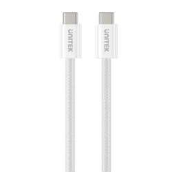 Unitek Magnetic USB-C Cable - C1414AWH-1M - 100W 1.0m White — Buy in Cyprus with Fast Delivery