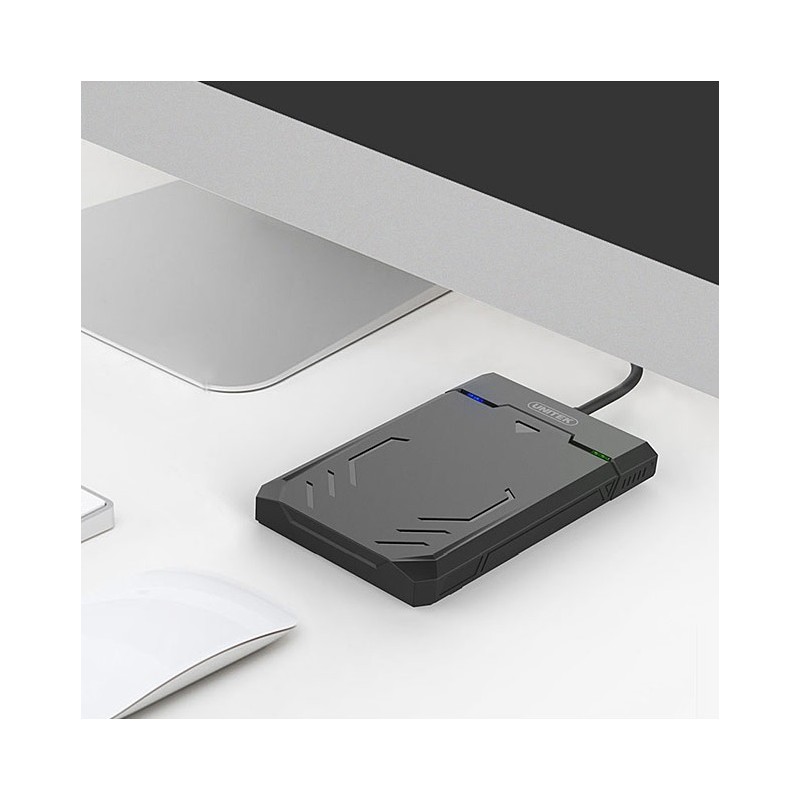 Unitek DiskGuard RaidenUSB 3.0 2.5' SATA HDD Enclosure - Y-3036 - RaidenUSB 3.0 2.5' SATA HDD Enclosure