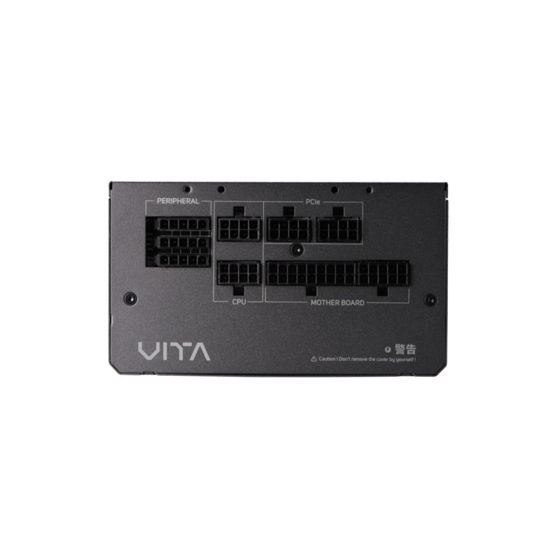 Fortron VITA-650BD - 650W 80 PLUS Bronze ATX 3.1 Power Supply - Modular, Black Flat Cables — Buy in Cyprus with Fast Delivery
