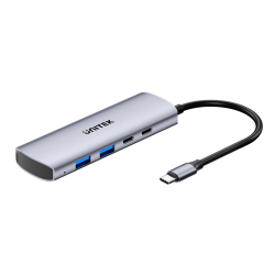 Unitek USB-C Hub - H1112D - 2xUSB-A 2xUSB-C 10Gbps & USB-C Power Port — Buy in Cyprus with Fast Delivery