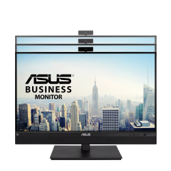 ASUS Monitor VideoConferencing - BE27ACSBK - 27'' 2K 60Hz Ergonomic Webcam Speakers AI Microphone