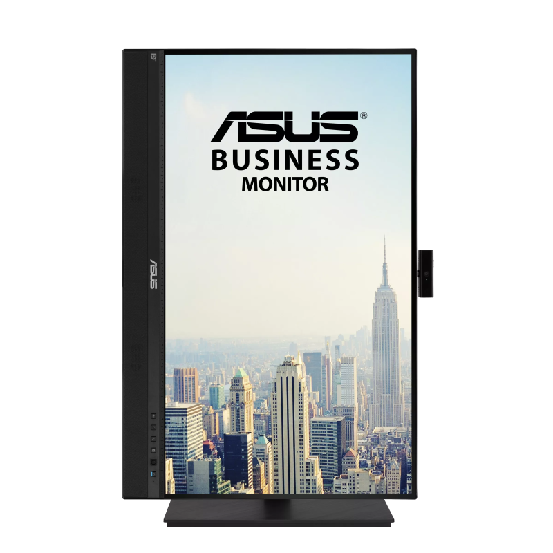 ASUS Monitor VideoConferencing - BE27ACSBK - 27'' 2K 60Hz Ergonomic Webcam Speakers AI Microphone