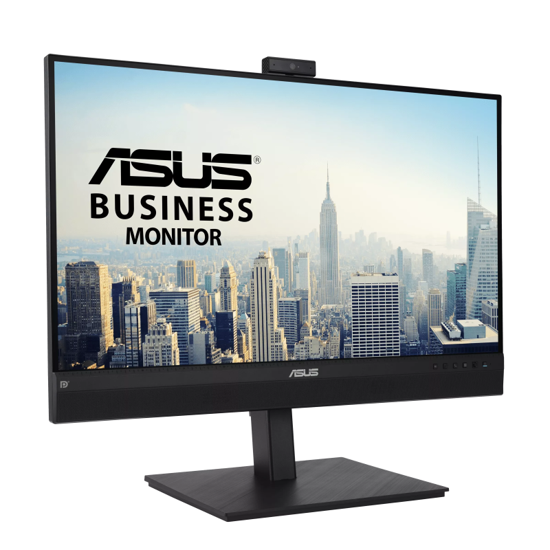 ASUS Monitor VideoConferencing - BE27ACSBK - 27'' 2K 60Hz Ergonomic Webcam Speakers AI Microphone