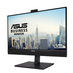 ASUS Monitor VideoConferencing - BE27ACSBK - 27'' 2K 60Hz Ergonomic Webcam Speakers AI Microphone