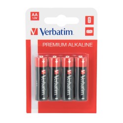 Verbatim Alkaline AA Batteries - 4pcs — Buy in Cyprus with Fast Delivery