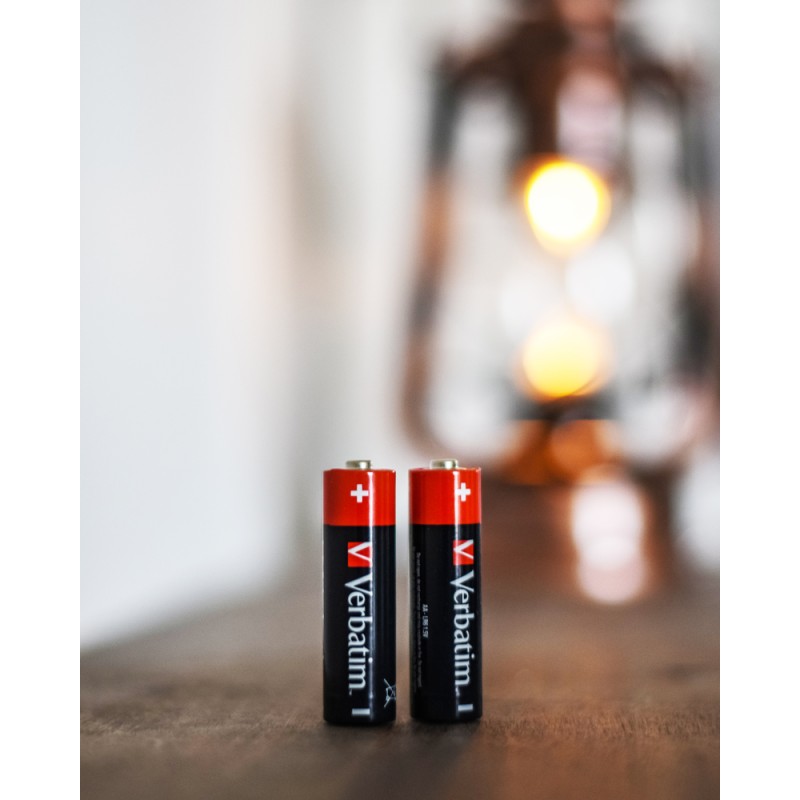 Verbatim Alkaline AA Batteries - 4pcs — Buy in Cyprus with Fast Delivery
