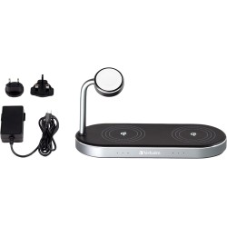 Verbatim Wireless Charger - WCS-03 - 3in1 Qi & MFI Certified for Apple Devices — Buy in Cyprus with Fast Delivery