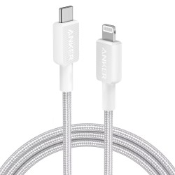 Anker Mobile Cable USB C to MFI - 322 - 1.8m White — Buy in Cyprus with Fast Delivery