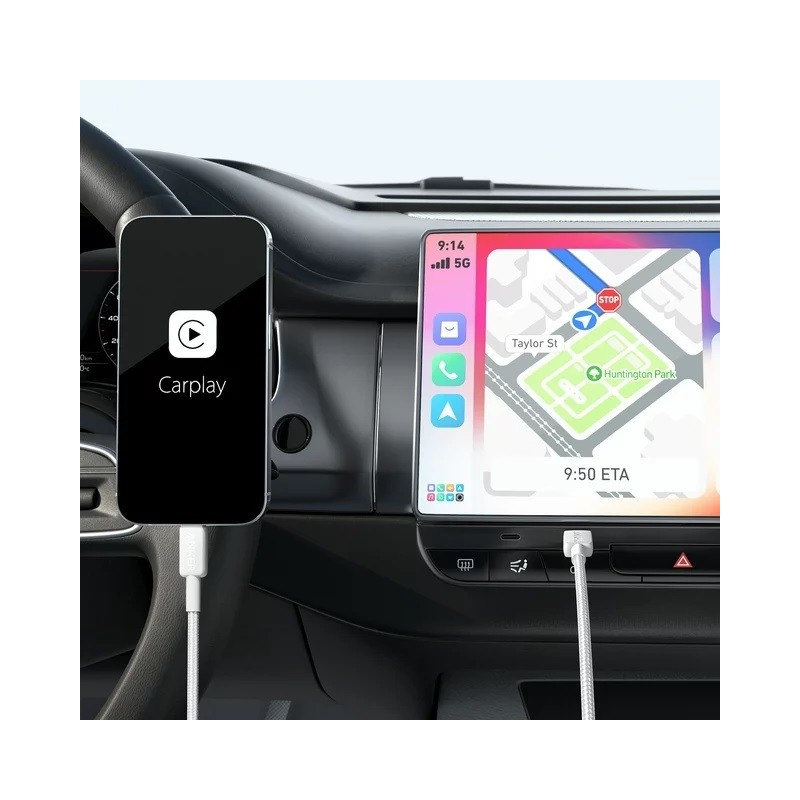 Anker Mobile Cable USB C to MFI - 322 - 1.8m White — Buy in Cyprus with Fast Delivery