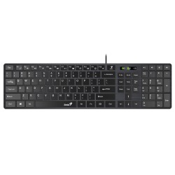 Genius Keyboard - SlimStar 126 - Wired Silent Keyboard — Buy in Cyprus with Fast Delivery