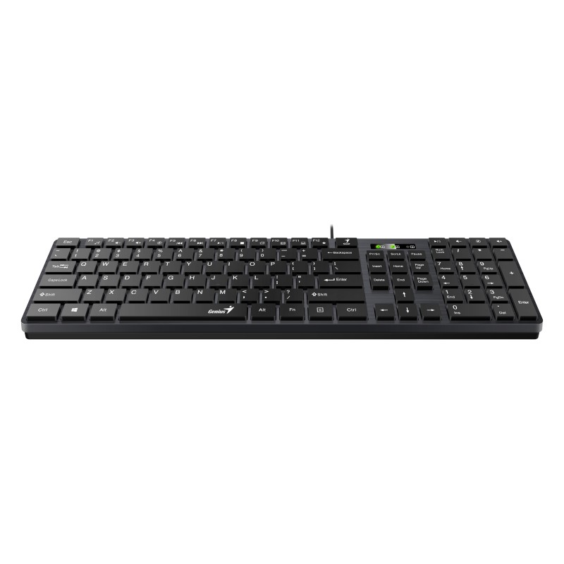 Genius Keyboard - SlimStar 126 - Wired Silent Keyboard — Buy in Cyprus with Fast Delivery