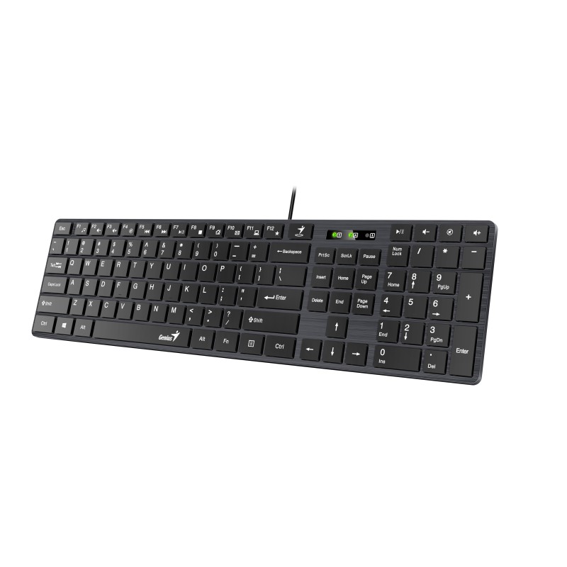 Genius Keyboard - SlimStar 126 - Wired Silent Keyboard — Buy in Cyprus with Fast Delivery