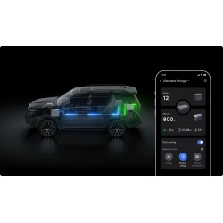 EcoFlow Alternator Charger - 800W - 3in1 Charger for Power Stations, Car Battery & Jump Starters - Charges 1kWh in 1.3 hr