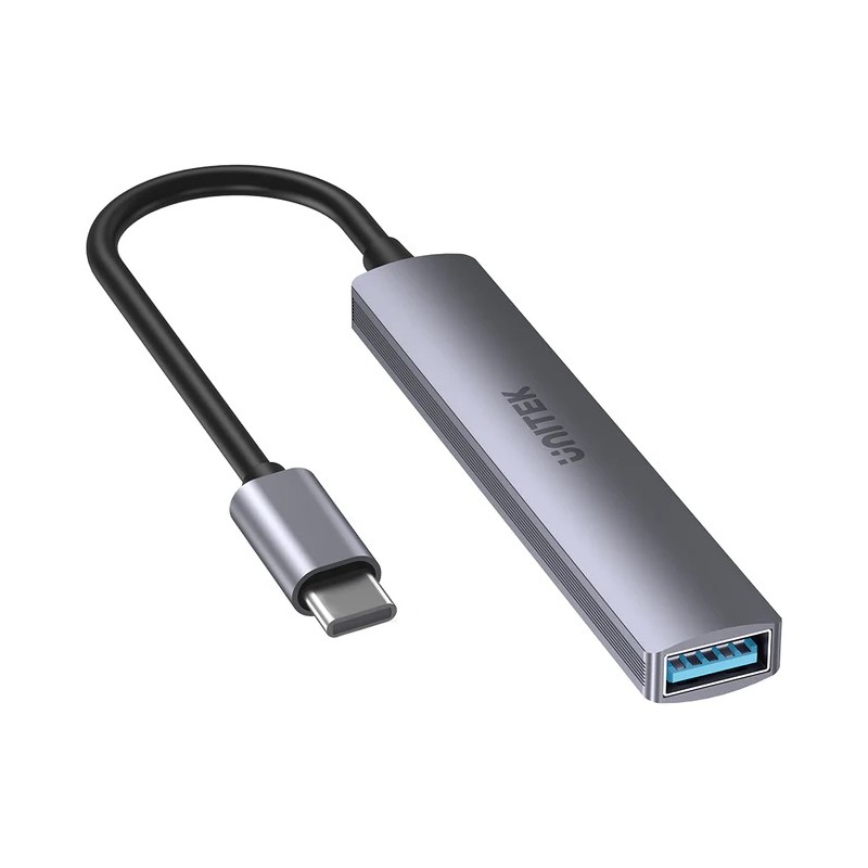 Unitek USB-C Hub 4port 3xUSB2.0 1xUSB3.0 - H1208B - USB-C Hub — Buy in Cyprus with Fast Delivery